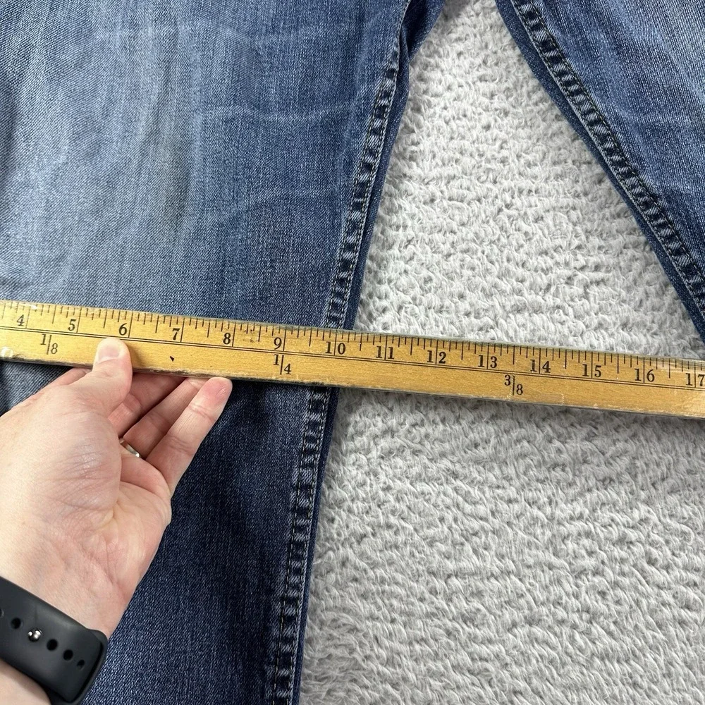 Levi's  516 Jeans Mens 40x32 (Actual 38x29) Straight  Fade Blue Jeans Clean
